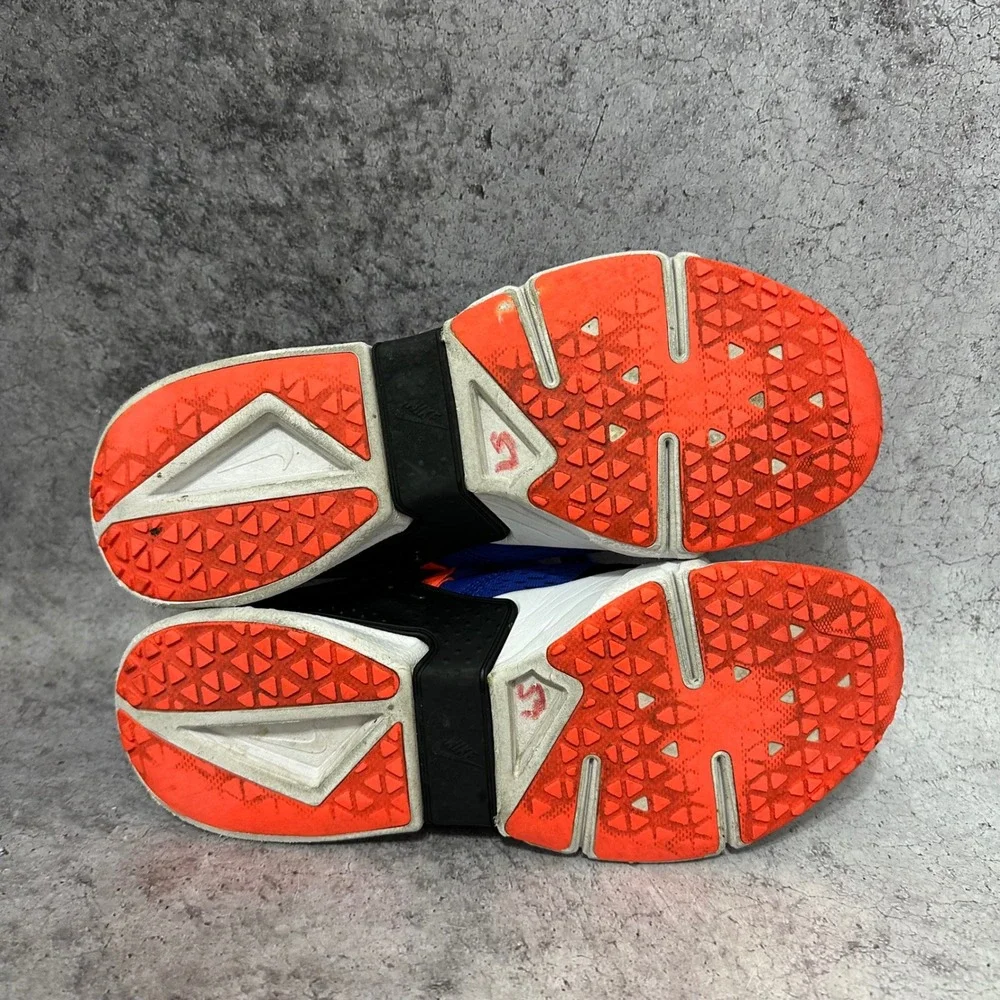 Nike Air Huarache Drift Mens 11 Blue Orange Sneakers AO1133-400 Racer Blue